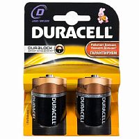 Элемент питания Duracell LR20 Basic BL2 D (цена за 1 шт.) (батарейка) картинка 